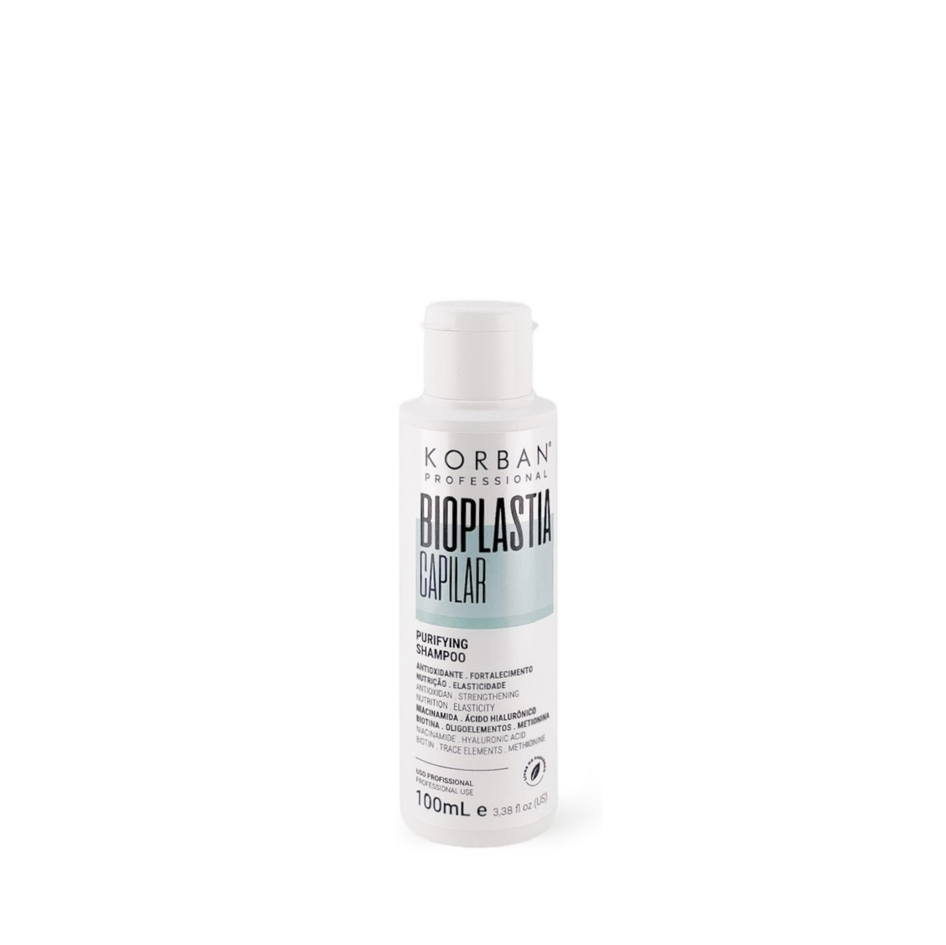 © 2023 moneli.lt | MONELÍ | KORBAN Bioplastia Capilar Purifying Shampoo - intensyviai atstatantis šampūnas 100 ml