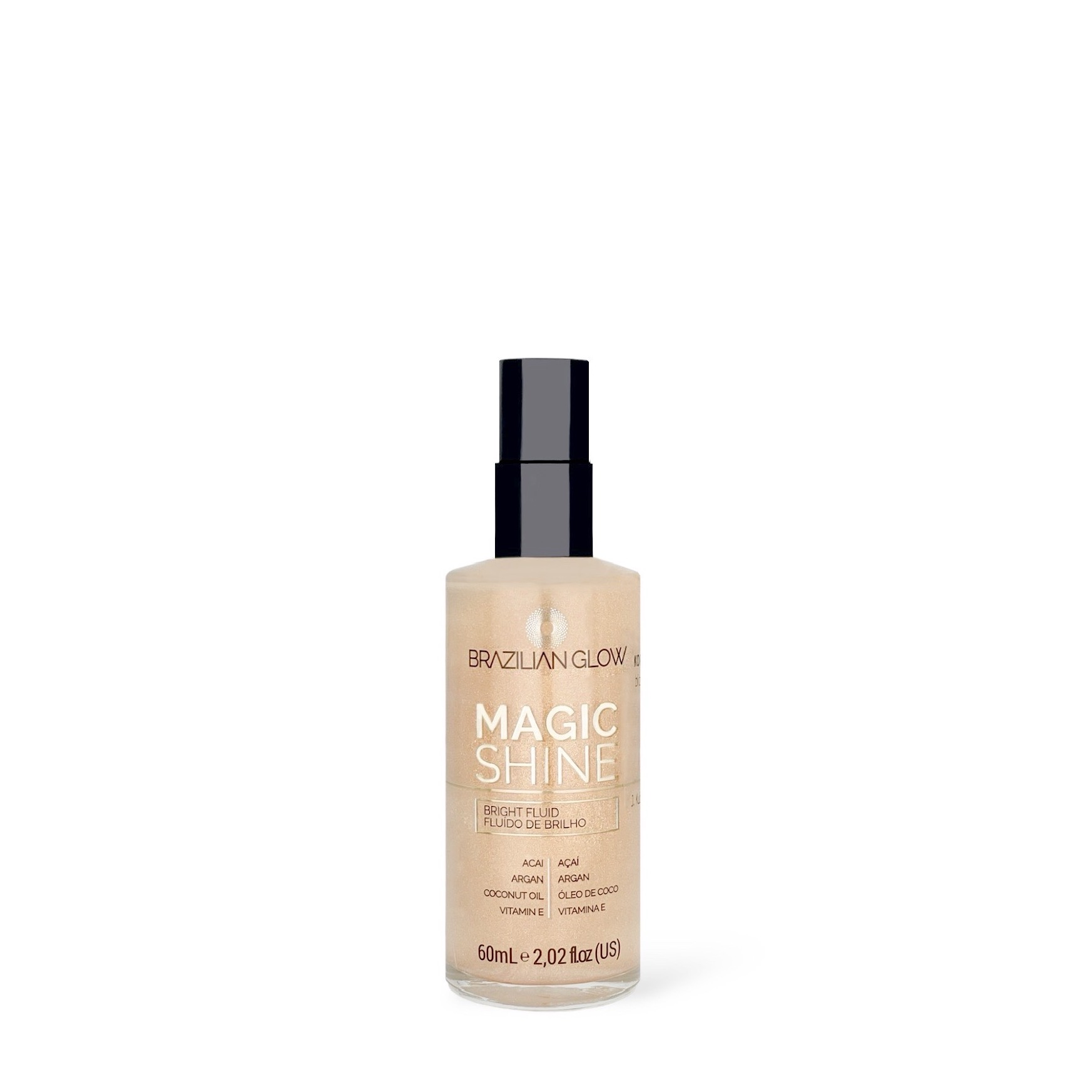 © 2023 moneli.lt | MONELÍ | KORBAN Brazilian Glow Magic Shine Bright Fluid - blizgesio suteikiantis serumas 60 ml