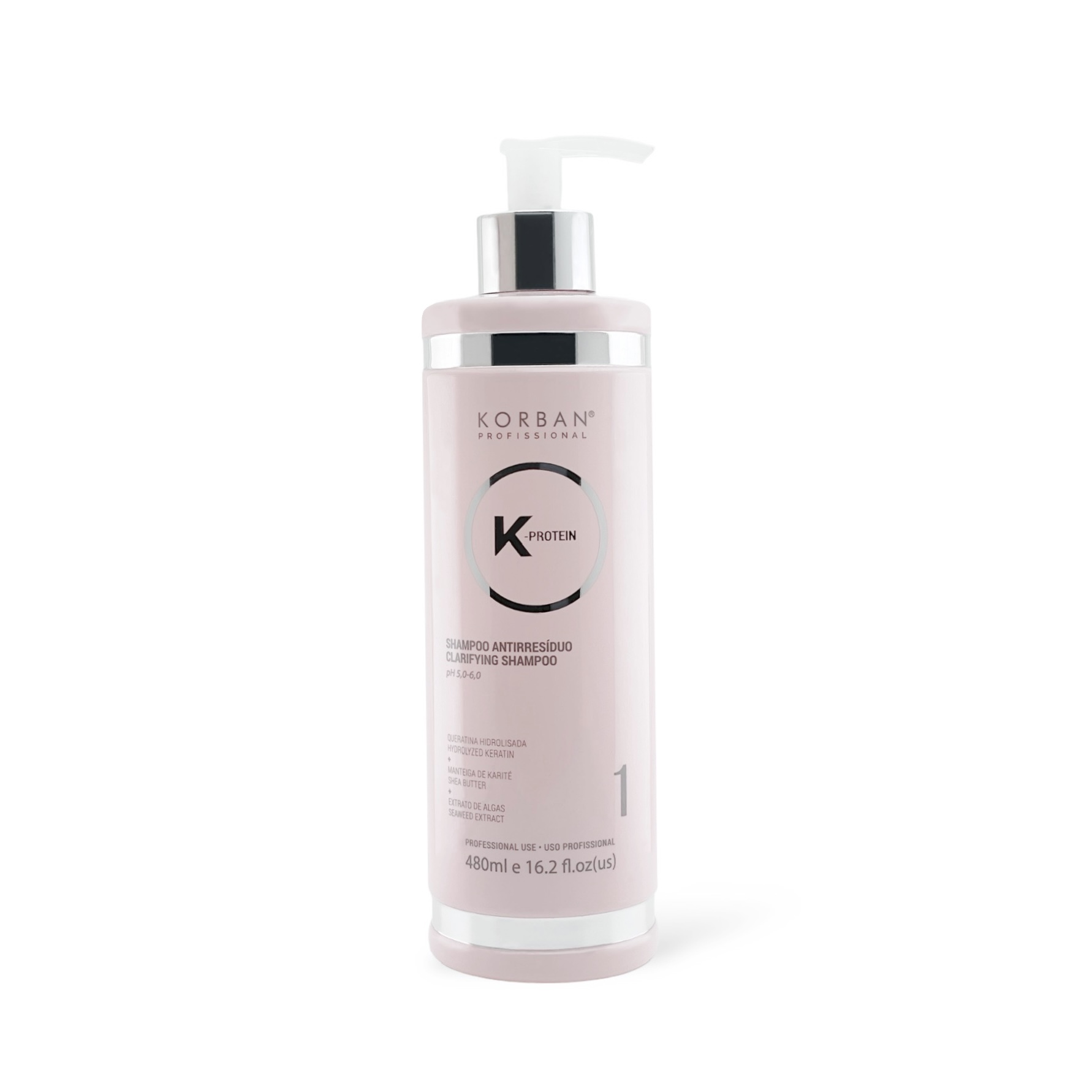 © 2023 moneli.lt | MONELÍ | KORBAN K-Protein Clarifying Shampoo - valomasis šampūnas 480 ml (Nr. 1)