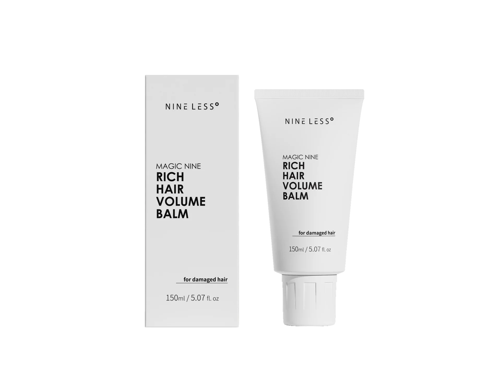 NineLess Magic Nine Rich Hair Volume Balm intensyvios priežiūros balzamas 150 ml.