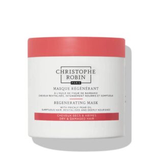 Christophe Robin Regenerating Mask atkurianti plaukų kaukė su opuncijų aliejumi 75 ml : 250 ml